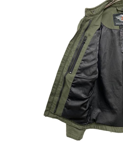 HARLEY-DAVIDSON（ハーレーダビッドソン）HARLEY-DAVIDSON (ハーレーダビッドソン) ジャケット グリーン サイズ:XSの古着・服飾アイテム