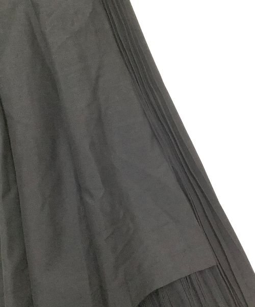 Christian Dior（クリスチャン ディオール）Christian Dior (クリスチャン ディオール) アシンメトリー ラップスカート ブラック サイズ:4の古着・服飾アイテム