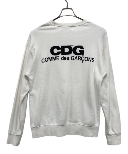 COMME des GARCONS（コムデギャルソン）COMME des GARCONS (コムデギャルソン) COMME des GARCONS　スウェット ホワイト サイズ:XLの古着・服飾アイテム
