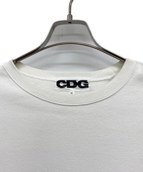 COMME des GARCONS（コムデギャルソン）COMME des GARCONS (コムデギャルソン) COMME des GARCONS　スウェット ホワイト サイズ:XLの古着・服飾アイテム