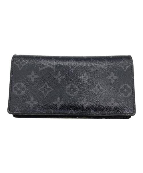 LOUIS VUITTON（ルイ ヴィトン）LOUIS VUITTON (ルイ ヴィトン) 長財布 ブラックの古着・服飾アイテム