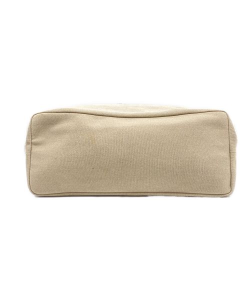 IACUCCI（イアクッチ）IACUCCI (イアクッチ) ソルベットヴァカンツァ　トートバッグ ベージュ×ブラウンの古着・服飾アイテム