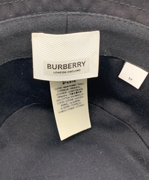 BURBERRY（バーバリー）BURBERRY (バーバリー) バケットハット ブラックの古着・服飾アイテム