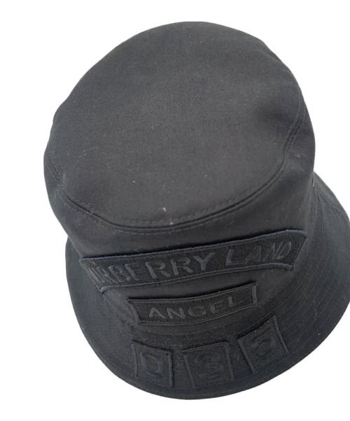 BURBERRY（バーバリー）BURBERRY (バーバリー) バケットハット ブラックの古着・服飾アイテム