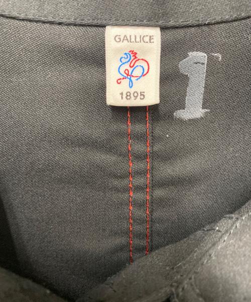 GALLICE（ガリス）GALLICE (ガリス) カバーオール ブラック サイズ:1の古着・服飾アイテム