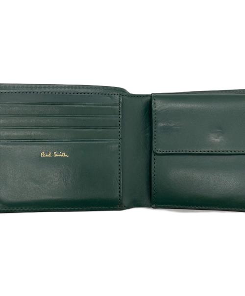 PAUL SMITH（ポールスミス）PAUL SMITH (ポールスミス) 2つ折り財布 ブラックの古着・服飾アイテム