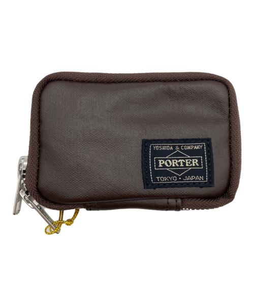PORTER（ポーター）PORTER (ポーター) キーケース ブラウンの古着・服飾アイテム