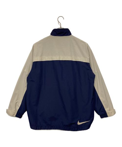 NIKE（ナイキ）NIKE (ナイキ) ジャケット ネイビー×ベージュ サイズ:XLの古着・服飾アイテム