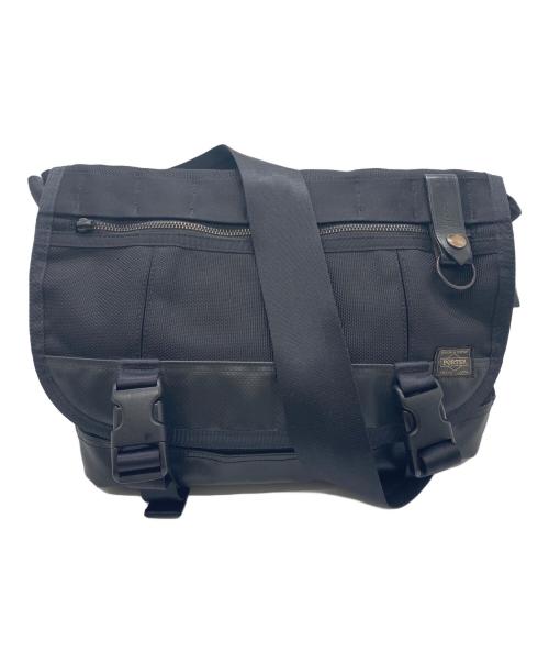 PORTER（ポーター）PORTER (ポーター) メッセンジャーバッグ ブラックの古着・服飾アイテム