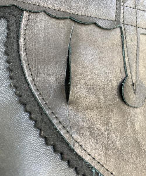 LA ROCKA（ラ ロッカ）LA ROCKA (ラ ロッカ) 神風レザージャケット ブラック サイズ:XSの古着・服飾アイテム