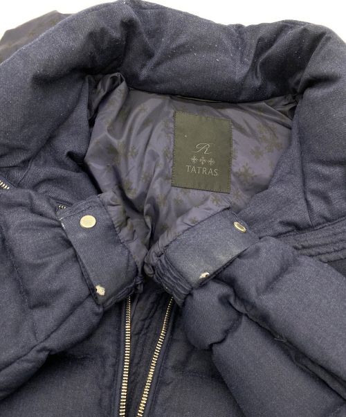 TATRAS（タトラス）TATRAS (タトラス) ダウンジャケット DOMIZIANO Rライン Super150'S ネイビー サイズ:01の古着・服飾アイテム