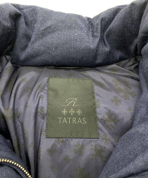 TATRAS（タトラス）TATRAS (タトラス) ダウンジャケット DOMIZIANO Rライン Super150'S ネイビー サイズ:01の古着・服飾アイテム
