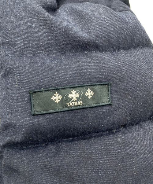 TATRAS（タトラス）TATRAS (タトラス) ダウンジャケット DOMIZIANO Rライン Super150'S ネイビー サイズ:01の古着・服飾アイテム