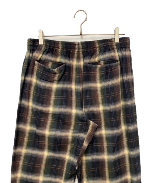 WASEW（ワソー）WASEW (ワソー) チェックパンツ ブラック サイズ:XLの古着・服飾アイテム