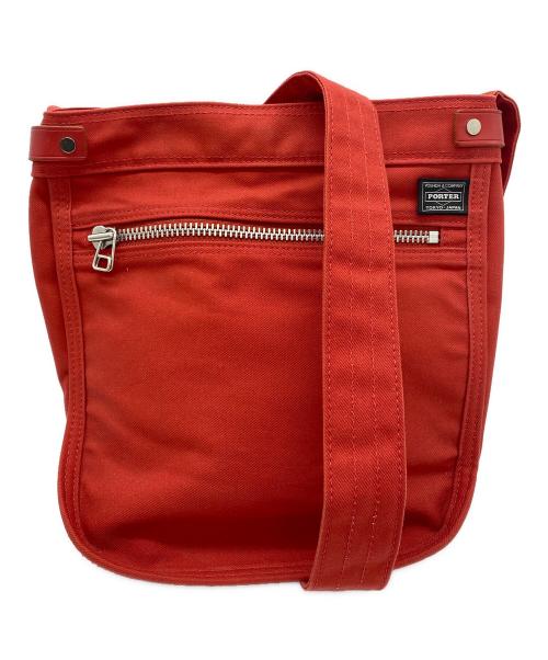 PORTER GIRL（ポーターガール）PORTER GIRL (ポーターガール) ショルダーバッグ レッドの古着・服飾アイテム