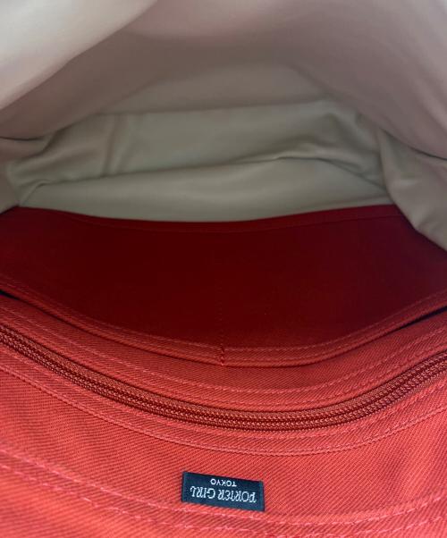 PORTER GIRL（ポーターガール）PORTER GIRL (ポーターガール) ショルダーバッグ レッドの古着・服飾アイテム