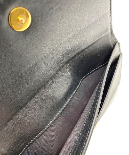 FENDI（フェンディ）FENDI (フェンディ) 3つ折り財布 ブラックの古着・服飾アイテム