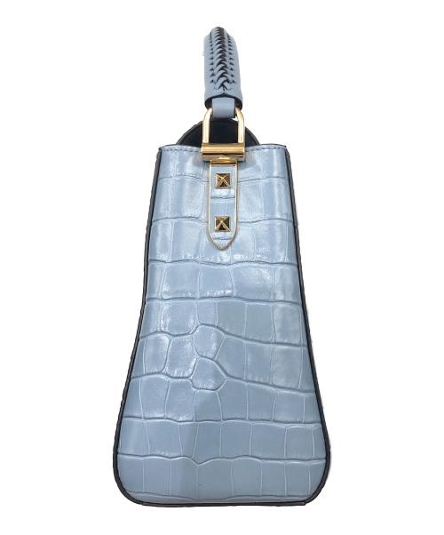 MICHAEL KORS（マイケル・コース）MICHAEL KORS (マイケルコース) 2WAYバッグ スカイブルーの古着・服飾アイテム