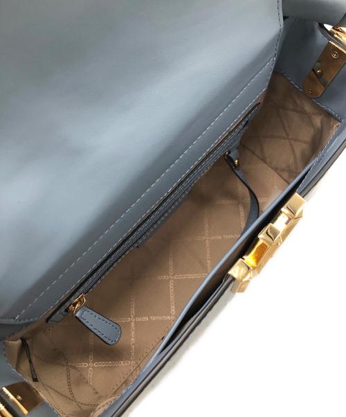 MICHAEL KORS（マイケル・コース）MICHAEL KORS (マイケルコース) 2WAYバッグ スカイブルーの古着・服飾アイテム