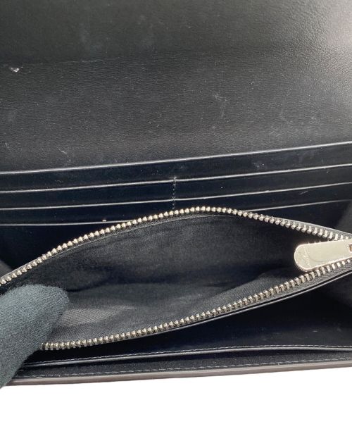 Salvatore Ferragamo（サルヴァトーレ フェラガモ）Salvatore Ferragamo (サルヴァトーレ フェラガモ) リボンモチーフ長財布 パープル×レッド サイズ:-の古着・服飾アイテム