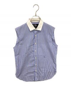 中古・古着通販】sacai (サカイ) Poplin Shirt ブラック サイズ:1