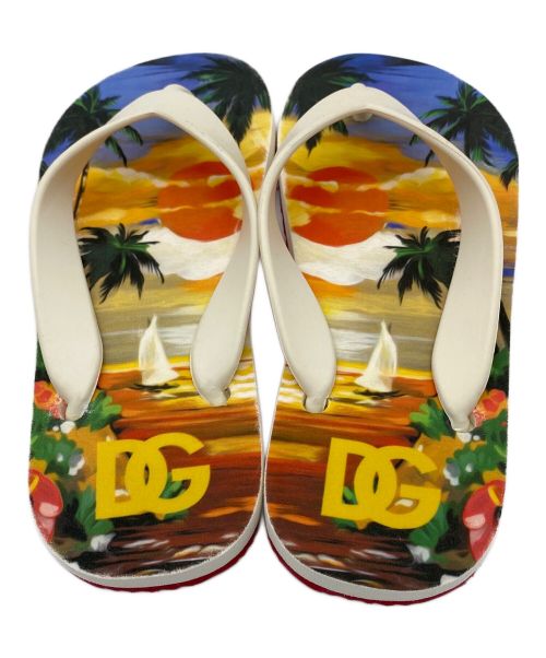 DOLCE & GABBANA（ドルチェ＆ガッバーナ）DOLCE & GABBANA (ドルチェ＆ガッバーナ) ビーチサンダル マルチカラー サイズ:-の古着・服飾アイテム