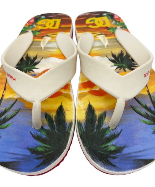 DOLCE & GABBANA（ドルチェ＆ガッバーナ）DOLCE & GABBANA (ドルチェ＆ガッバーナ) ビーチサンダル マルチカラー サイズ:-の古着・服飾アイテム