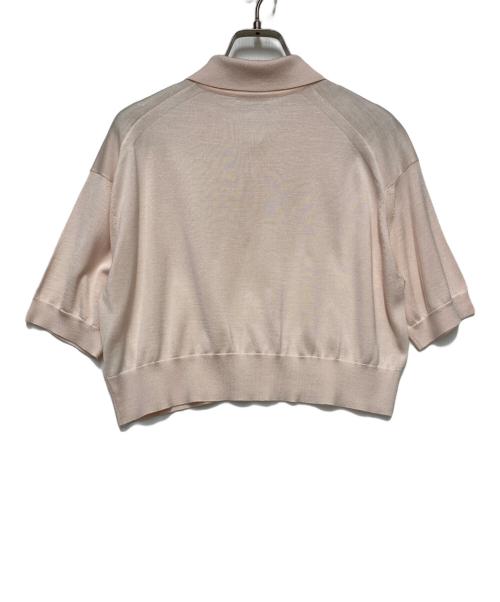 AURALEE（オーラリー）AURALEE (オーラリー) シルクニットポロ ピンク サイズ:1の古着・服飾アイテム