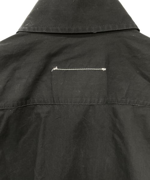 MM6 Maison Margiela（エムエムシックスメゾンマルジェラ）MM6 Maison Margiela (エムエムシックス メゾンマルジェラ) レイヤードシャツワンピース ブラック サイズ:36の古着・服飾アイテム