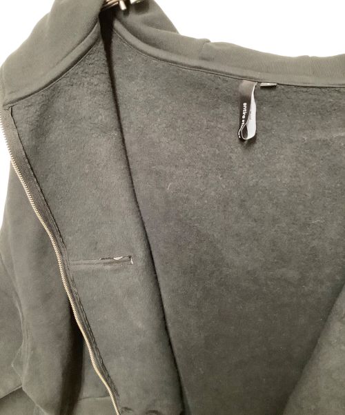 entire studios（エンタイアスタジオ）ENTIRE STUDIOS (エンタイアスタジオ) フルジップアップ フーディ ブラック サイズ:sの古着・服飾アイテム