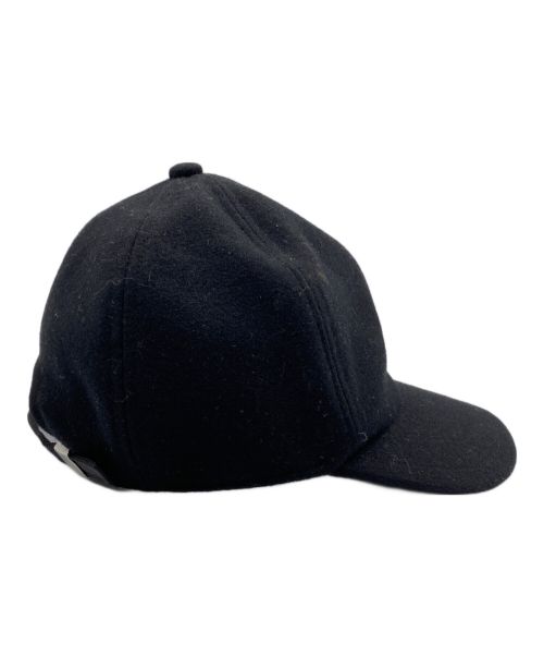 sacai×kaws（サカイ×カウズ）sacai×kaws (サカイ×カウズ) MELTON CAP ブラック サイズ:1の古着・服飾アイテム
