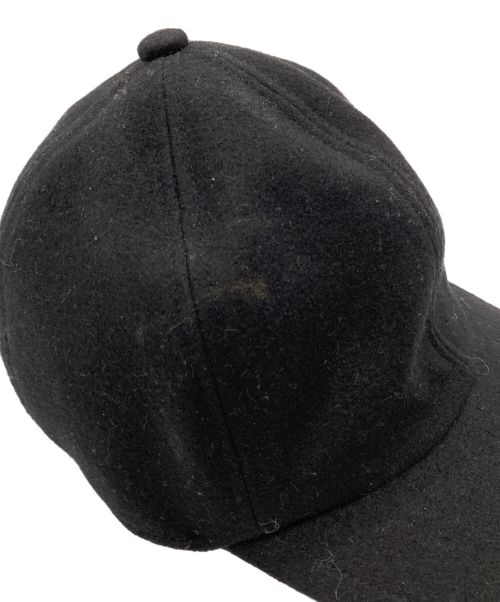 sacai×kaws（サカイ×カウズ）sacai×kaws (サカイ×カウズ) MELTON CAP ブラック サイズ:1の古着・服飾アイテム