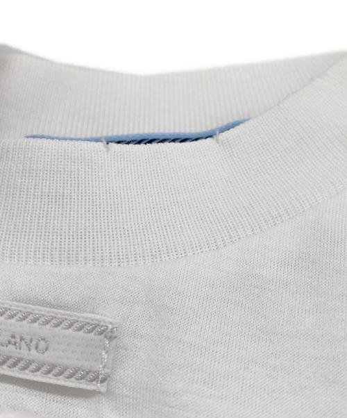 PRADA（プラダ）PRADA (プラダ) ノースリーブカットソー ホワイト サイズ:Sの古着・服飾アイテム