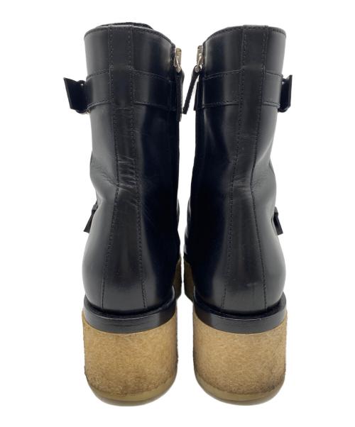 PIERRE HARDY（ピエールアルディ）PIERRE HARDY (ピエールアルディ) ペコスブーツ ブラック サイズ:23.5の古着・服飾アイテム