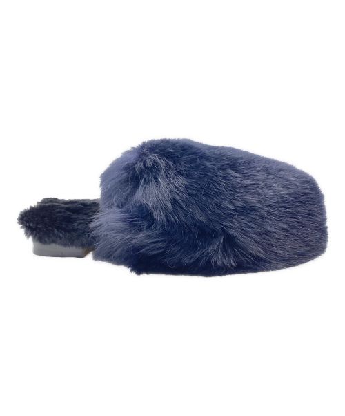 DRAWER（ドゥロワー）DRAWER (ドゥロワー) FALL1 フォックス*ビーバーシューズ ブラック サイズ:1の古着・服飾アイテム