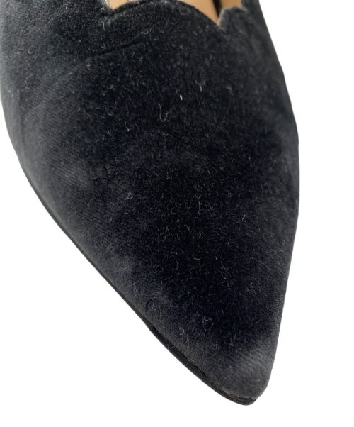 Chloe（クロエ）Chloe (クロエ) スカラップパンプス ブラック サイズ:36の古着・服飾アイテム