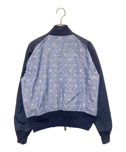 sacai（サカイ）sacai (サカイ) ボンバージャケット ネイビー サイズ:Sの古着・服飾アイテム