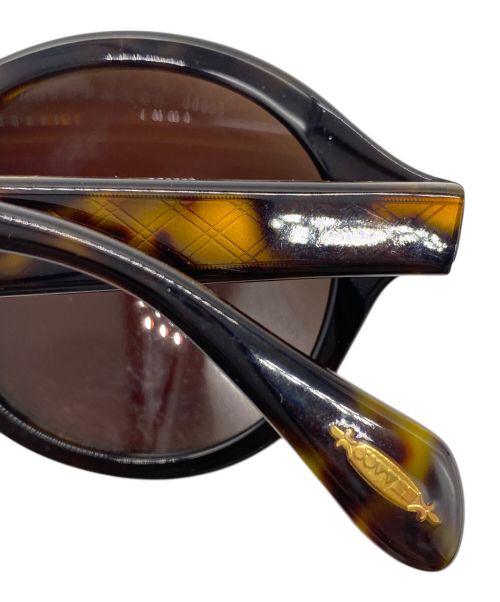OLIVER PEOPLES（オリバーピープルズ）OLIVER PEOPLES (オリバーピープルズ) レジェンドモデル KUROMON サングラス ブラック×ブラウン鼈甲の古着・服飾アイテム