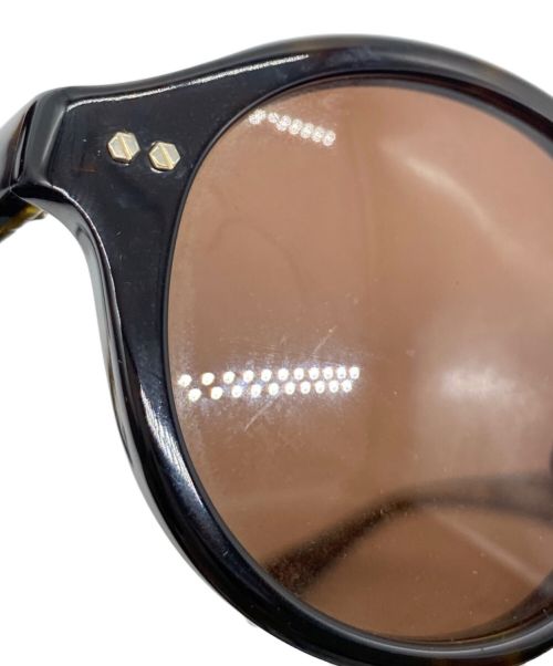 OLIVER PEOPLES（オリバーピープルズ）OLIVER PEOPLES (オリバーピープルズ) レジェンドモデル KUROMON サングラス ブラック×ブラウン鼈甲の古着・服飾アイテム