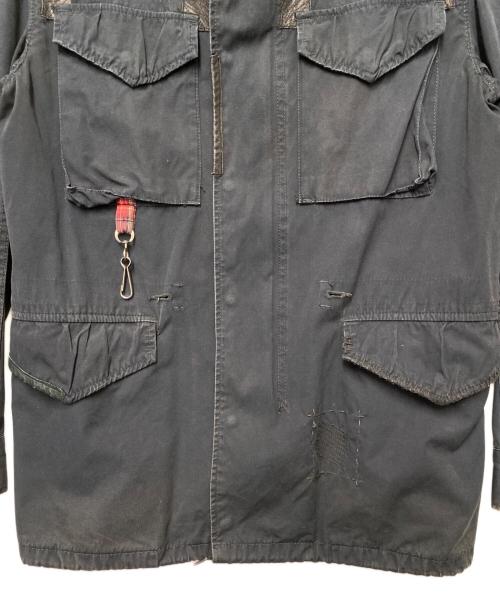 LA ROCKA!（ラロッカ）LA ROCKA! (ラロッカ) ジップジャケット ブラック サイズ:Freeの古着・服飾アイテム