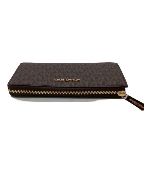 MICHAEL KORS（マイケル・コース）MICHAEL KORS (マイケルコース) 長財布 ブラウンの古着・服飾アイテム