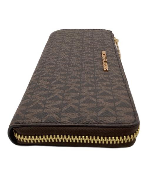 MICHAEL KORS（マイケル・コース）MICHAEL KORS (マイケルコース) 長財布 ブラウンの古着・服飾アイテム