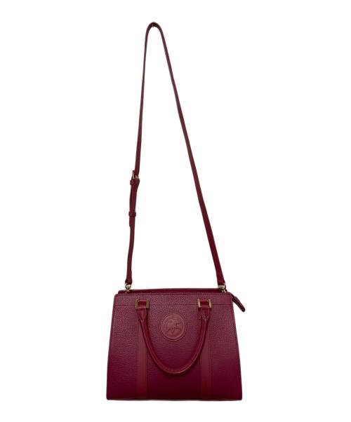 HUNTING WORLD（ハンティングワールド）HUNTING WORLD (ハンティングワールド) HUNTINGWORLD　2WAYバッグ ショッキングピンクの古着・服飾アイテム