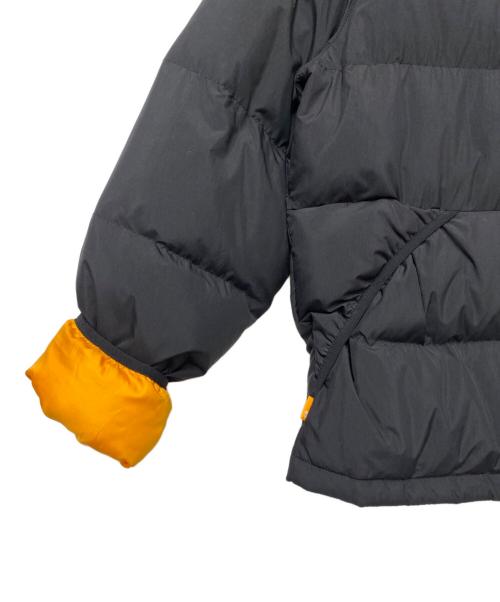 Timberland（ティンバーランド）Timberland (ティンバーランド) Timberland ダウンジャケット ブラウン×ブラック サイズ:Mの古着・服飾アイテム