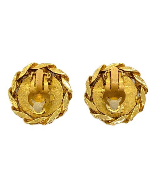 CHANEL（シャネル）CHANEL (シャネル) ココマークストーンイヤリング ゴールドの古着・服飾アイテム