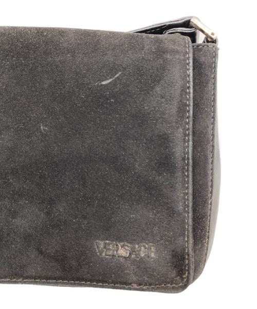 VERSACE（ヴェルサーチェ）VERSACE (ヴェルサーチェ) ワンショルダーバッグ ブラックの古着・服飾アイテム