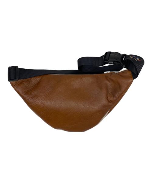 LA ROCKA（ラ ロッカ）LA ROCKA (ラ ロッカ) ウエストバッグ ブラウンの古着・服飾アイテム