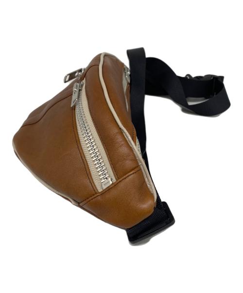 LA ROCKA（ラ ロッカ）LA ROCKA (ラ ロッカ) ウエストバッグ ブラウンの古着・服飾アイテム