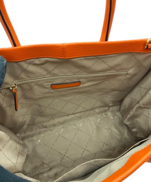 MICHAEL KORS（マイケル・コース）MICHAEL KORS (マイケルコース) 2WAYバッグ オレンジの古着・服飾アイテム