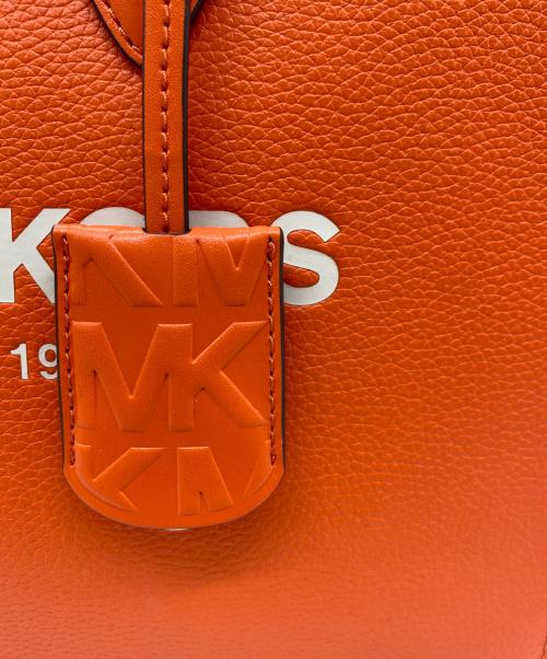 MICHAEL KORS（マイケル・コース）MICHAEL KORS (マイケルコース) 2WAYバッグ オレンジの古着・服飾アイテム